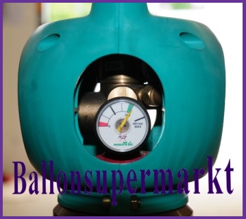 Manometer und Füllstandanzeiger zu Helium Ballongas bei Leichtstahlflaschen